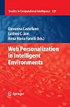 Web Personalization in Intelligent Environments
