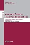 Computer Science -- Theory and Applications 5th International Computer Science Symposium in Russia, CSR 2010, Kazan, Russia, June 16-20, 2010, Proceedings