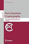 Post-quantum cryptography 4th international workshop, PQCrypto 2011, Taipei, Taiwan, November 29-December 2, 2011: proceedings