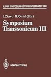 Symposium Transsonicum III : IUTAM symposium, Göttingen, 24.-27.5.1988
