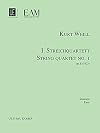 String Quartet No. 1, Op. 8: Parts