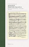 Apropos Doktor Faustus: Briefwechsel Arnold Schönberg-Thomas Mann 1930-1951