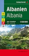 Albania, Top 10 Tips, Road map 1:150,000 (English, French, Italian and German Edition)