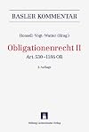 Obligationenrecht II: Art. 530-1186 OR