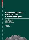 Holomorphic functions in the plane and n-dimensional space