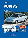 So wirds gemacht. Audi A3. Von 6/96 bis 4/03: Benziner 1,6 l / 74 kW (101 PS) 7/96-8/00 bis 1,8 l / 165 KW (225 PS) 9/01-4/03 und Diesel 1,9 l / 66 kW ... bis 1,9 l / 96 kW (130 PS) 9/00-4/03: BD 110