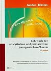 Lehrbuch der analytischen und präparativen anorganischen Chemie