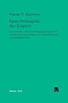 Kants Philosophie des Subjekts : systematische und entwicklungsgeschichtliche Untersuchungen zum Verhältnis von Selbstbewusstsein und Selbsterkenntnis