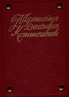 Allgemeines Deutsches Kommersbuch, Ausgabe C. Einband rot mit Nägeln