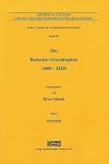 Das Rostocker Grundregister : (1600 - 1820) : Teil 1