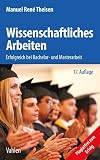 Wissenschaftliches Arbeiten