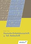 Deutsche Einheitskurzschrift, Tl.4, Redeschrift: Teil 4