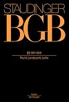 J. von Staudingers Kommentar zum Bürgerlichen Gesetzbuch mit Einführungsgesetz und Nebengesetzen. Recht der Schuldverhältnisse / §§ 562-580a; Anh zum Mietrecht: AGG: (Mietrecht 3)