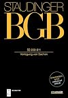J. von Staudingers Kommentar zum Bürgerlichen Gesetzbuch mit Einführungsgesetz und Nebengesetzen Buch 2 Recht der Schuldverhältnisse §§ 809-811 : (Vorlegung von Sachen)