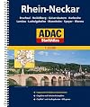 ADAC StadtAtlas Rhein-Neckar mit Bruchsal, Heidelberg, Kaiserslautern, Karlsruhe: Landau, Ludwigshafen, Mannheim, Speyer, Worms 1:20 000 (ADAC Stadtatlanten)