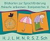 Anlaute erkennen: Konsonanten 2: H, J, L, M, N, R, S, Z, Sch (Bildkarten zur Sprachförderung)