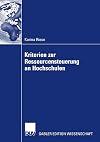 Kriterien zur Ressourcensteuerung an Hochschulen