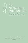 Das achtzehnte jahrhundert : Zeitschrift der Deutschen Gesellschaft für die Erforschung des achtzehnten jahrhunderts