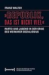 "Republik, das ist nicht viel" : partei und Jugend in der Krise des Weimarer Sozialismus