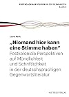 Niemand hier kann eine Stimme haben