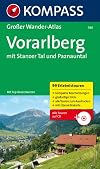 Großer Wanderatlas Vorarlberg mit Stanzer Tal und Paznaun
