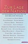 Zur Lage der Nation - Leitgedanken für eine Politik der Berliner Republik