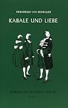 Hamburger Lesehefte : Friedrich von Schiller : Kabale und Liebe