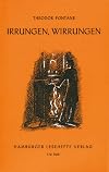 Hamburger Lesehefte : Theodor Fontane : Irrungen, Wirrungen