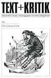 Über Literaturkritik (TEXT KRITIK 100)