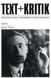 Text und Kritik, H.93/94, Klaus Mann