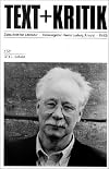 W. G. Sebald (TEXT KRITIK 158)
