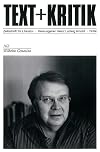Text+Kritik. Wilhelm Genazino.