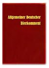 Allgemeiner Deutscher Bierkomment von 1899