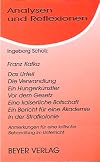 Franz Kafka: Das Urteil, Die Verwandlung, Ein Hungerkünstler, Vor dem Gesetz, Eine kaiserliche Botschaft, Ein Bericht f