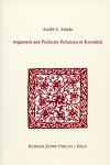 Argument and Predicate Relations in Kiswahili: A New Analysis of Transitiveness in Bantu