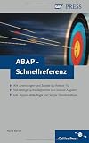 ABAP-Schnellreferenz (SAP PRESS)