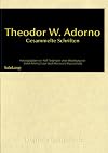 Theodor W. Adorno, gesammelte Schriften