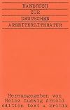 Handbuch zur deutschen Arbeiterliteratur