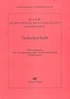 50 Jahre Internationale Bach-Gesellschaft Schaffhausen : Gedenkschrift