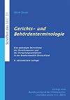 Gerichts- und Behördenterminologie