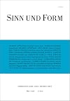 Sinn und Form 2018/2 : Beiträge zur Literatur : Zweimonatszeitschrift