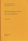 The Earlier Egyptian passive : voice and perspective