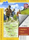 Vorderes Ötztal 1 : 35 000 Luftbildpanorama & Wanderkarte