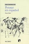 Pensar en español