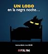 Un lobo en la negra noche