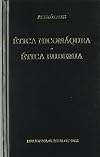 Nicomachean Ethics ; Eudemian Ethics