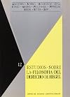 Estudios sobre la "Filosofía del Derecho" de Hegel