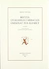 Recull D'Exemples I Miracles Ordenat Per Alfabet (Els Nostres Classics)