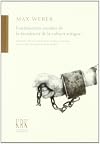 Fundamentos sociales de la decadencia de la cultura antigua
