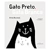 Gato preto, gata branca